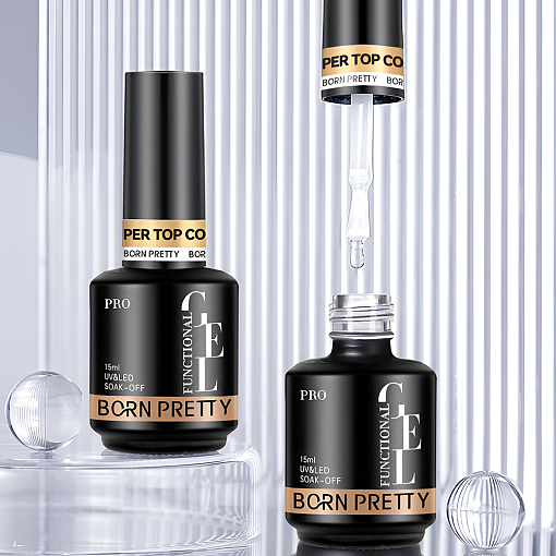 Born Pretty, PRO Super top coat - топ для гель-лака, 15 мл