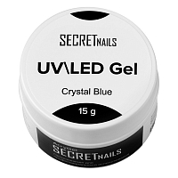 SECRETnails, однофазный гель (Crystal Blue), 15 гр