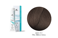 TNL, Million Gloss - крем-краска для волос (5.1 Светлый коричневый пепельный),100 мл