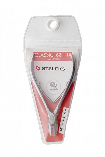 Staleks, кусачки для ногтей STALEKS CLASSIC 63 (14 мм)