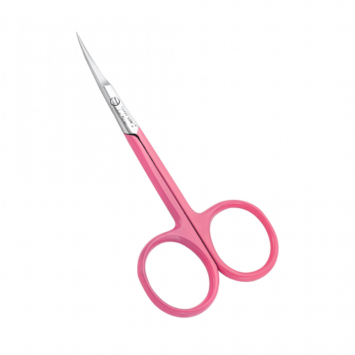 Silver Star, ножницы для кутикулы НСС 7 PINK Le Rose (тонкое укороченное лезвие, розовые)