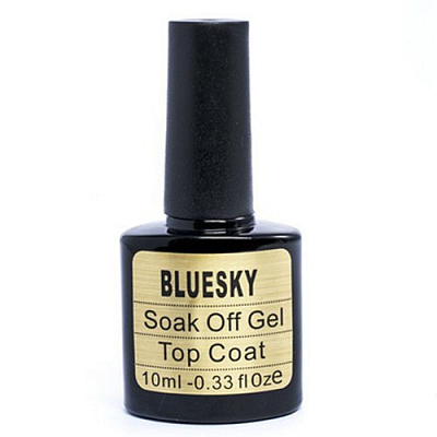 

Bluesky, top coat - завершающее покрытие, 10 мл