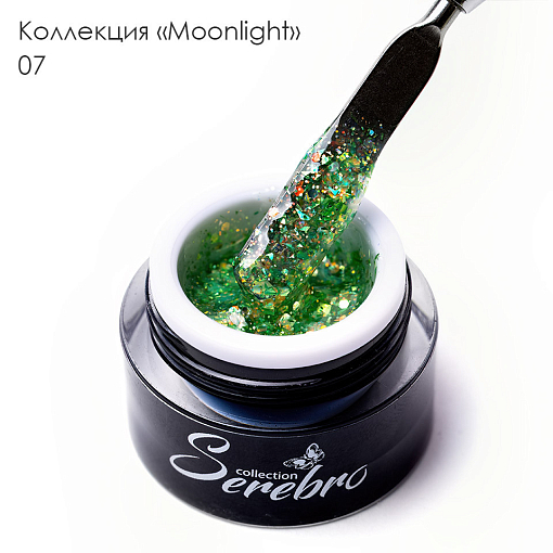 Serebro, гель-лак Moonlight №07, 5 мл