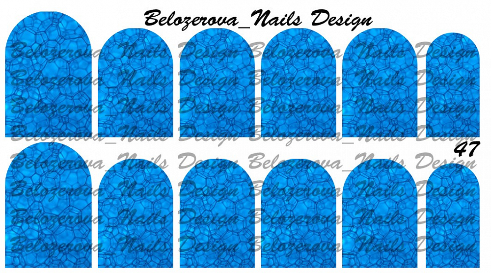 Слайдер-дизайн Belozerova Nails Design на белой пленке (47)