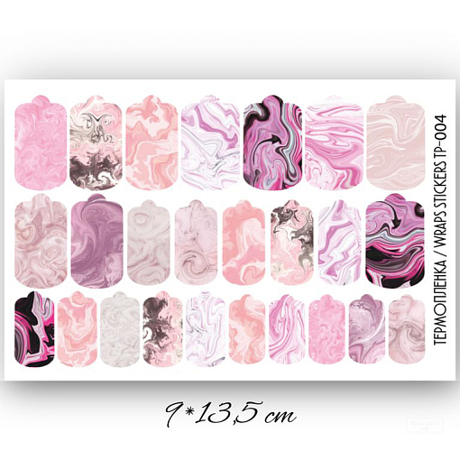 Anna Tkacheva, наклейки пленки для дизайна ногтей TP-004 Anna Tkacheva, наклейки пленки для дизайна ногтей TP-004