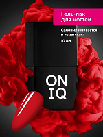 ONIQ, гель-лак для ногтей (Fiery Red), 10 мл