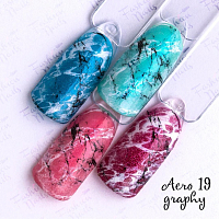 Fashion Nails, слайдер-дизайн "AEROgraphy" №19