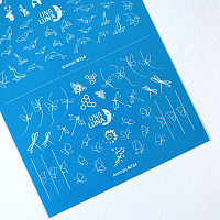 Una Luna, слайдер-дизайн для ногтей Animals (N714)