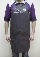 CND, фартук с логотипом (серый)