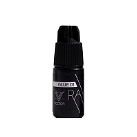 VECTOR RAY, черный клей для наращивания ресниц Glue 01 (сцепка 0,5-1 сек), 5мл