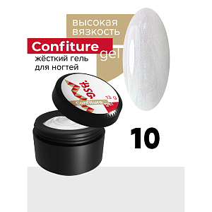 BSG, Confiture - жёсткий гель для наращивания №10 (высокая вязкость), 13 гр