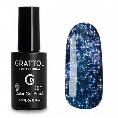 

Grattol, Color Gel Polish - светоотражающий гель-лак "Bright Star" (№07), 9мл