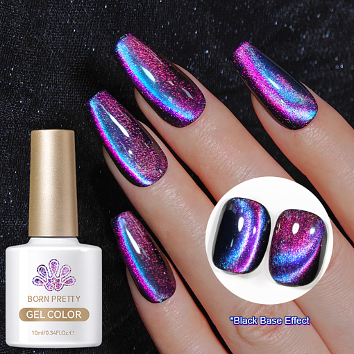 Born Pretty, 9D Polaris Cat Eye Gel - магнитный гель-лак "кошачий глаз" MY28, 10 мл