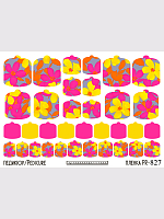 Anna Tkacheva, наклейки пленки для педикюра PR-827