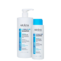 Aravia, Hydra Pure Shampoo - шампунь увлажняющий для восстановления сухих, обезв. волос, 1000 мл