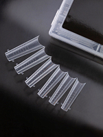 Обратные многоразовые формы для наращивания ногтей "Арочный квадрат" (40610), 120 шт