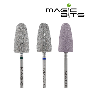 Magic Bits, набор №1 для аппаратного педикюра (обработка в 3 этапа)