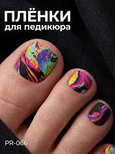 Anna Tkacheva, наклейки пленки для педикюра PR-066