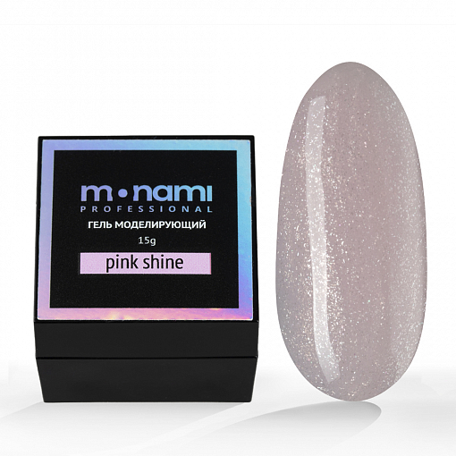 Monami, гель моделирующий (Pink Shine), 15 гр