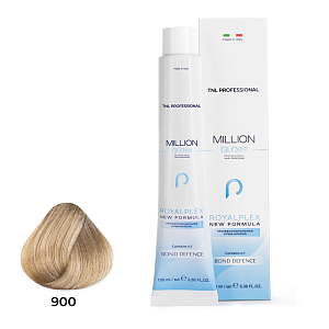 TNL, Million Gloss - крем-краска для волос (900 Осветляющий натуральный), 100 мл
