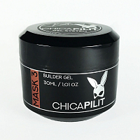 Chicapilit, mask №3 - камуфлирующий гель высокой вязкости (карамельный оттенок), 30мл