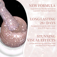 Born Pretty, Reflective Glitter Gel Polish - гель-лак светоотражающий SZ52, 10 мл
