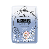 Essence, Prime & last -daily diaries - тканевая маска для лица (т.01)