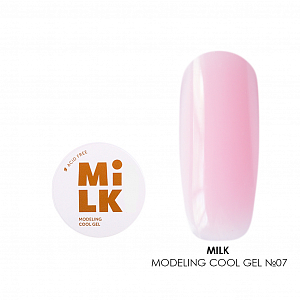 Milk, Modeling cool gel - бескислотный холодный гель для моделирования №07 (Cheeks), 15 гр