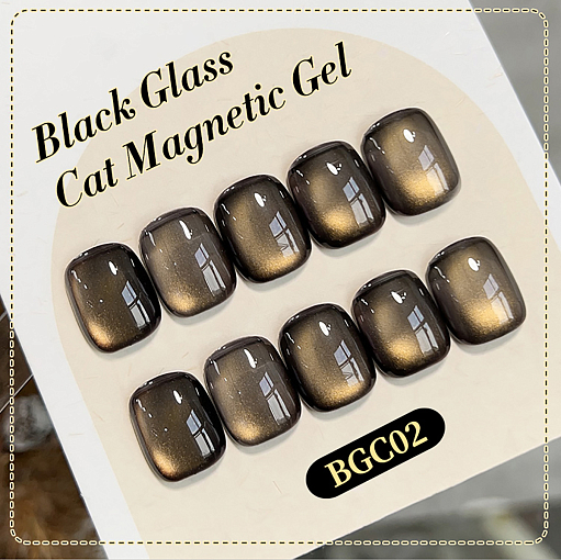 Born Pretty, Black Water Light Cat Magnetic Gel - магнитный гель-лак "кошачий глаз" BGC02, 10 мл