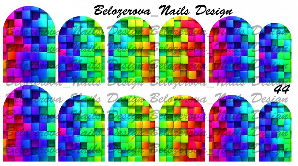 Слайдер-дизайн Belozerova Nails Design на прозрачной пленке (44)