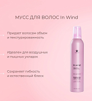 Adricoco, In Wind - профессиональный мусс для укладки волос «Сильная фиксация», 350 мл