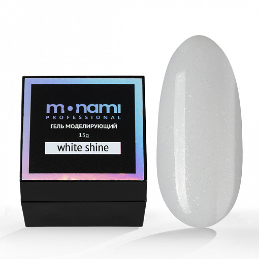 Monami, гель моделирующий (White Shine), 15 гр