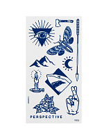 Irisk, набор №11 INK TATOO - тату реалистичная долговременная для тела, 2 шт