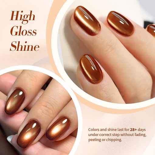 Born Pretty, Autumn Water Light Cat Magnetic Gel - магнитный гель-лак "кошачий глаз" AW02, 10 мл