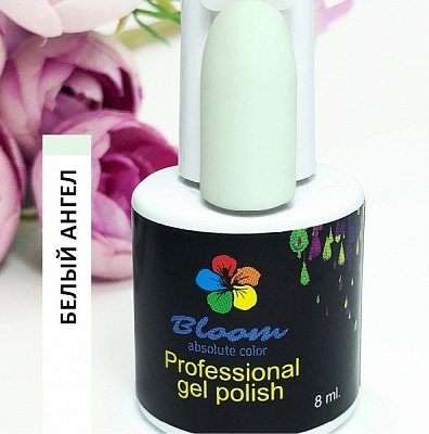 

Bloom, гель-лак (Белый ангел), 15мл, Белый;для французского маникюра