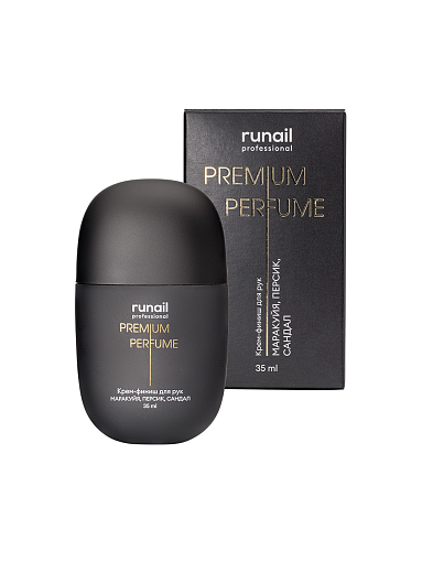 RuNail, парфюмированный крем-финиш для рук с мочевиной 10% (маракуйя, персик, сандал), 35 мл