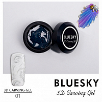 Bluesky, 3D Carving Gel - гель (прозрачный), 8 мл