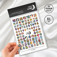 Una Luna, слайдер-дизайн для ногтей Cubism (SP603)