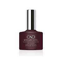CND Shellac Luxe, двухфазный гель-лак (Black Cherry 304), 12.5 мл