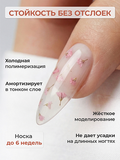I am, Quick Gel - скоростной жидкий гель с сухоцветами №36, 12 мл