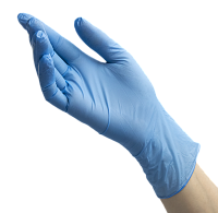 Benovy, Nitrile Chlorinated - перчатки нитриловые (голубые, L), 100 пар