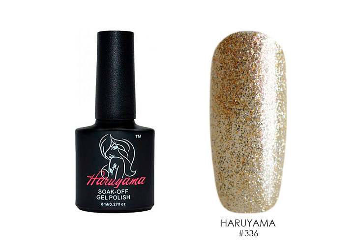Уценка, Haruyama, гель-лак (№336), 8 мл