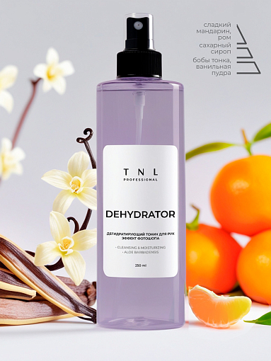 TNL, Dehydrator - дегидратирующий тоник для рук с эффектом фотошопа (Маршмеллоу), 250 мл