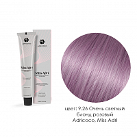 Adricoco, Miss Adri - крем-краска для волос (9.26 Очень светлый блонд розовый), 100 мл