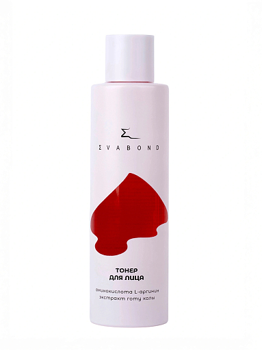 Evabond, тонер для лица с аминокислотой L-аргинином и экстрактом гота колу, 200 мл