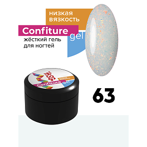 BSG, Confiture - жёсткий гель для наращивания №63 (низкая вязкость), 13 гр