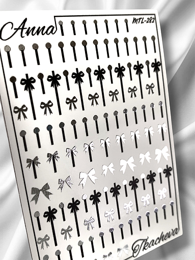 Anna Tkacheva, слайдер-дизайн MilliArt металлик MTL-282