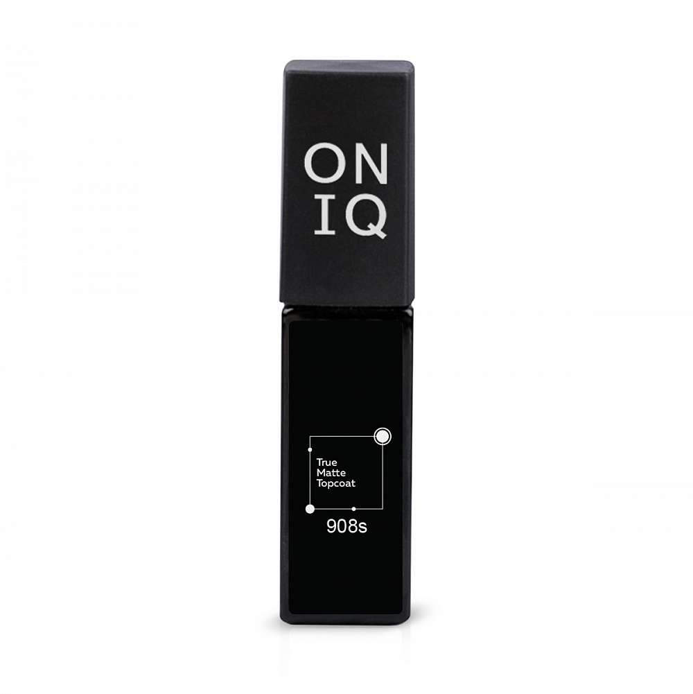 ONIQ, Top Point True Matte Topcoat - финишное покрытие с матовым эффектом, 6 мл