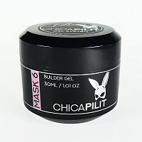 Chicapilit, mask №6 - камуфлирующий гель средней вязкости (молочно-розовый),30мл
