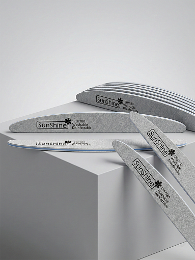 SunShine, набор пилок ZEBRA узкая луна J40ZB (120/180), 25 шт